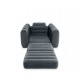 Intex 66551, Надувное велюровое кресло 117-224-66 см