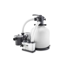 26680 Песочный фильтр-насос комбинированный с хлоргенератором Intex