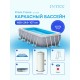 26792 Каркасный бассейн Prism Frame 488 х 244 х 107 см, фильтр-насос, лестница, тент, подстилка