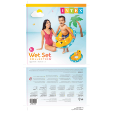 59570 Круг для плавания с сиденьем «Зверюшки», от 3 до 4 лет Утка