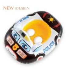 59586 Надувной круг "Полицейская машина" с сидением и спинкой, до 11кг, 1-2 лет