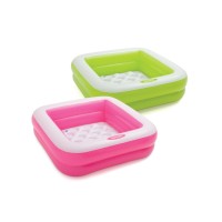 57100 Бассейн надувной «Малыш», 85 х 85 х 23 см Зеленый