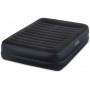 64424 Надувная кровать Pillow Rest Raised Bed 152х203х42см с подголовником, встроенный насос 220V