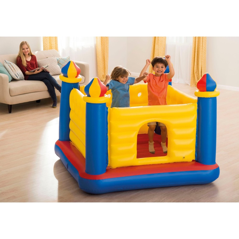 Игровой центр-батут 175х175х135см "Замок" с окном, 3-6 лет