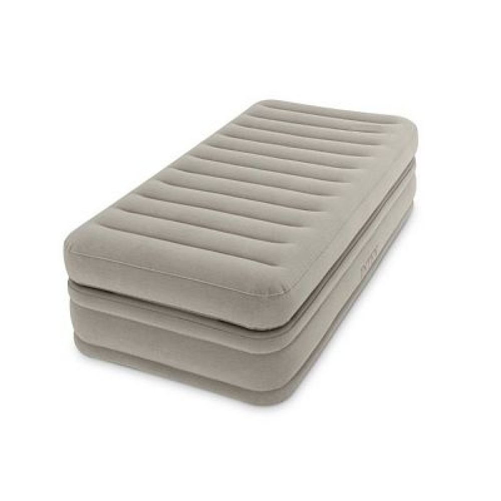 64444 Надувная кровать 99х191х51см "Prime Comfort" встр.нас. 220В, до 136кг