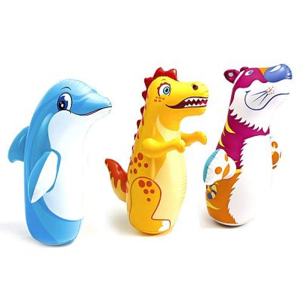 44669 Надувная игрушка-неваляшка, от 3 лет, 3 вида