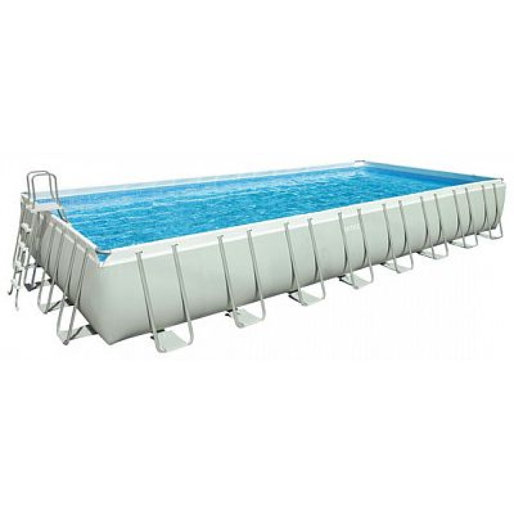 26376 Каркасный бассейн Ultra Frame 975х488х132см, 54368л, комб.фил.-насос 10000л\ч, лестница, тент, подст