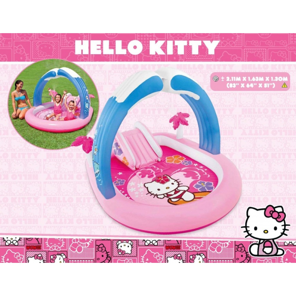 57137 Игровой центр 211х163х130см "Hello Kitty" Sanrio, от 3 лет