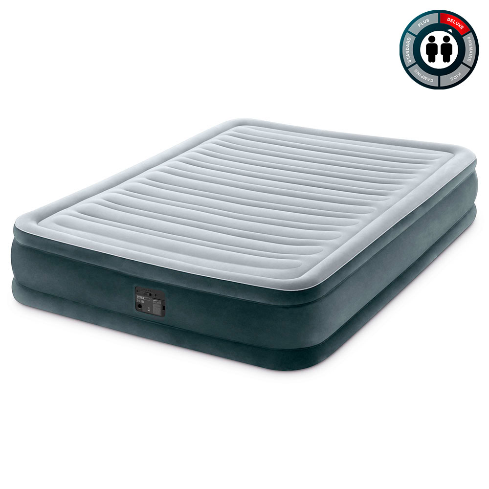 67768 Надувная кровать 137х191х33см "Comfort-Plush" встр.нас. 220В, до 272кг