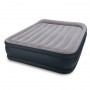 67738 Надувная кровать Deluxe Pillow Rest Raised Bed 152х203х43см с подголовником,  встроенный насос 220V