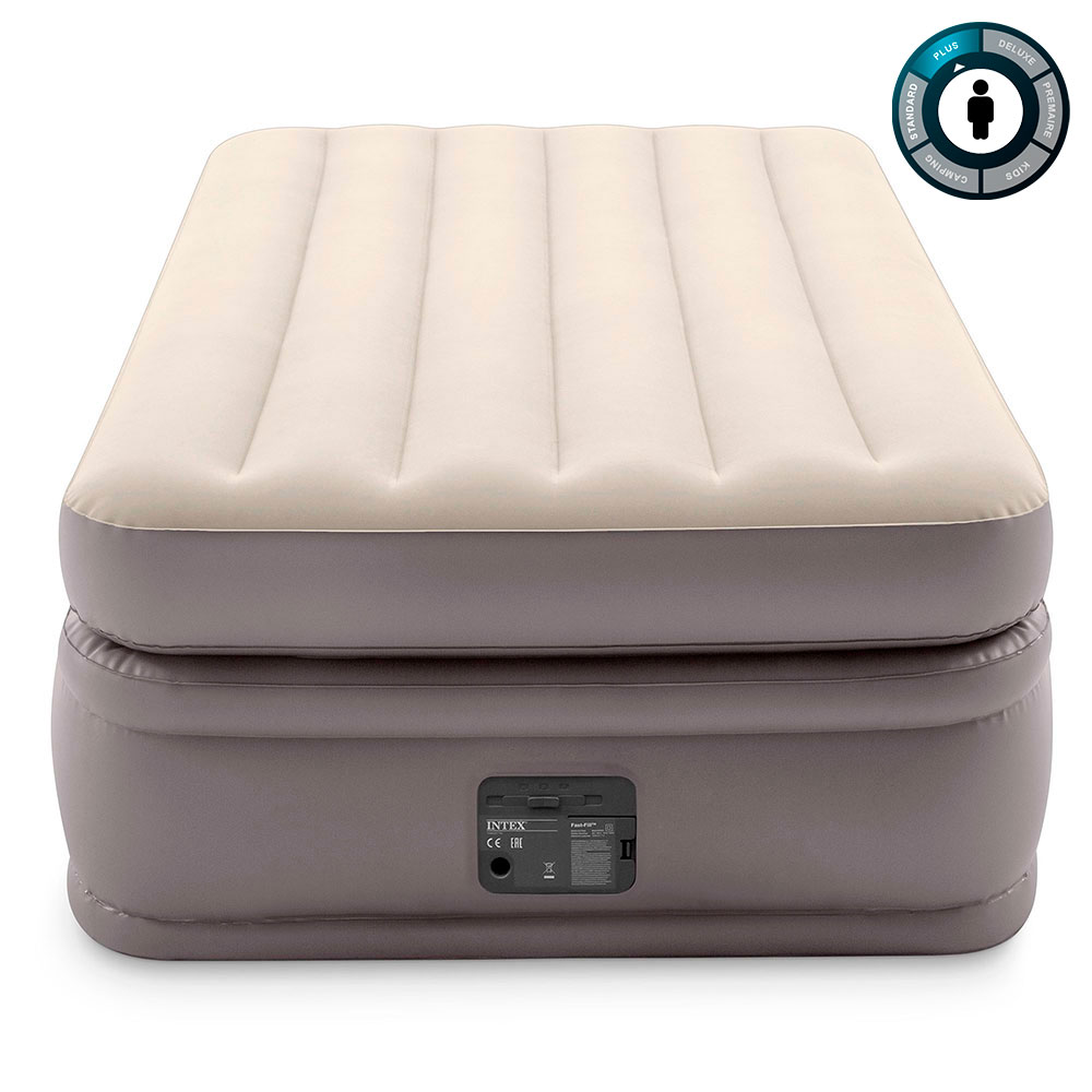 64162 Надувная кровать 99х191х51см "Prime Comfort" встр.нас. 220В, до 136кг