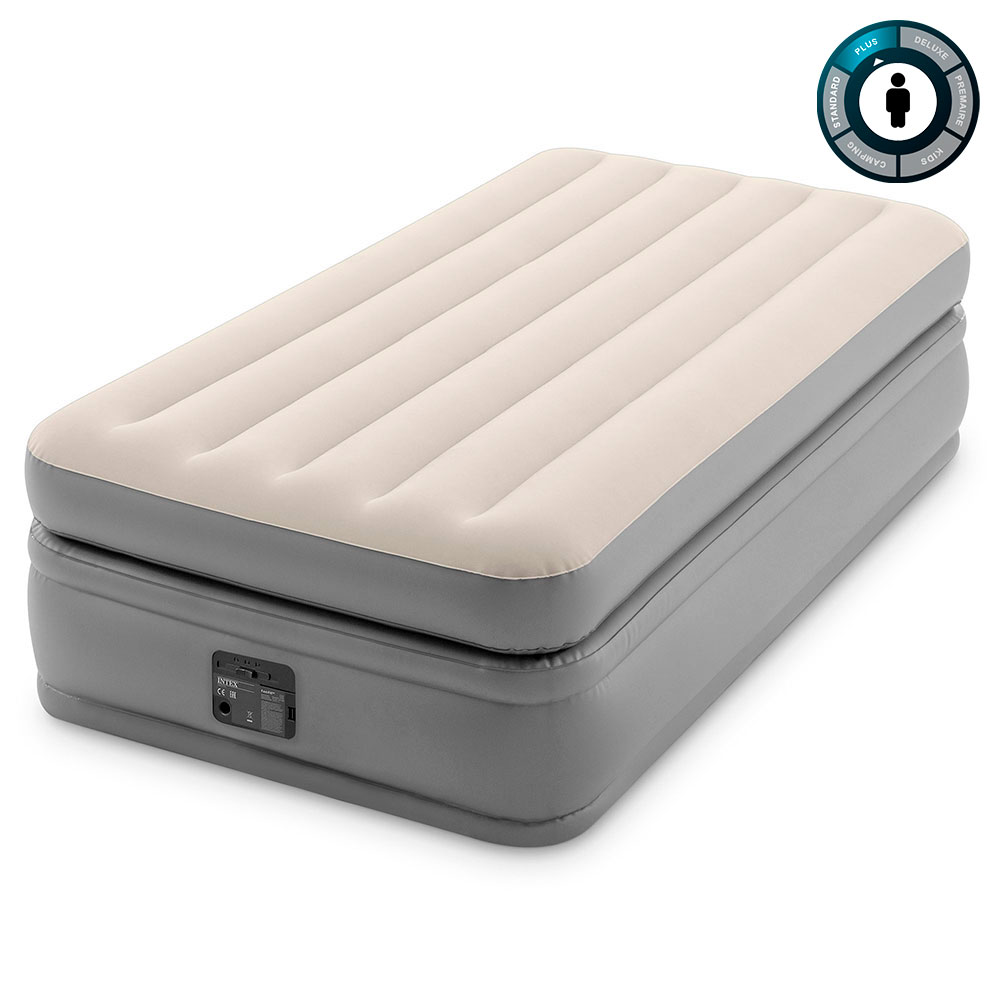 64162 Надувная кровать 99х191х51см "Prime Comfort" встр.нас. 220В, до 136кг