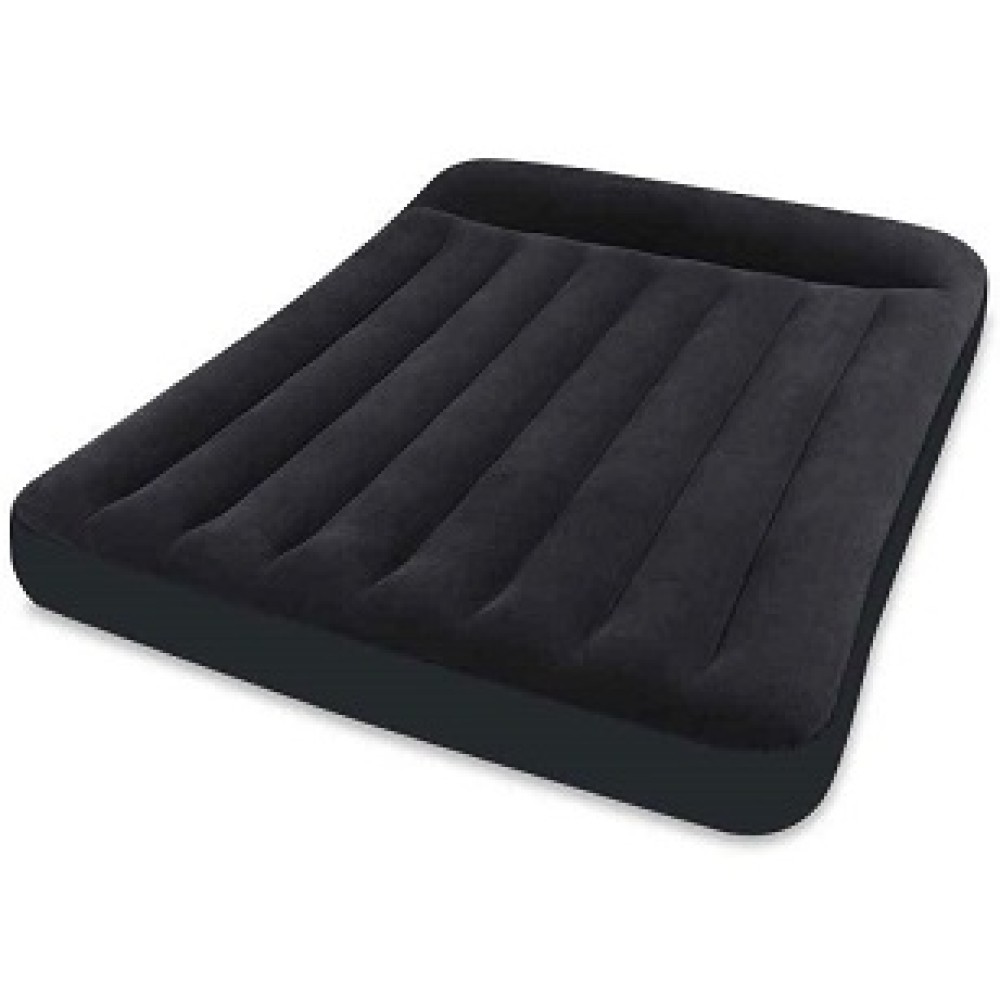 66769 Надувной матрас с подголовником Pillow Rest Classic Bed, 152х203х23см