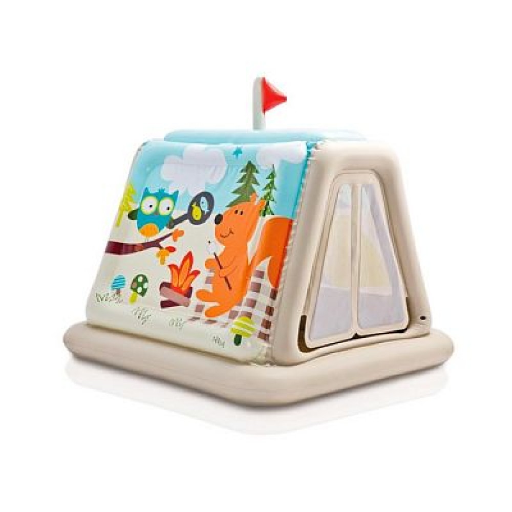 48634 Игровой домик 127х112х116см "Кемпинг" 3-6 лет
