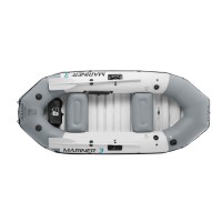 68373 Лодка надувная «Мореход 3», 127 х 297 х 46 см, вёсла алюминиевые, насос ручной, до 300 кг