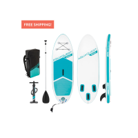 68241 SUP-доска "Aqua Quest 240" 244x76x13см, насос, весло, лиш, сумка, до 90 кг