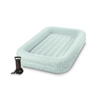 66810 Надувная кровать 2 в 1, 107x168x25 (ручной насос в комплекте), от 3-8 лет