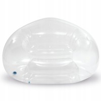 66500 Надувное кресло Beanless Bag Chair 137*127*74 см прозрачное