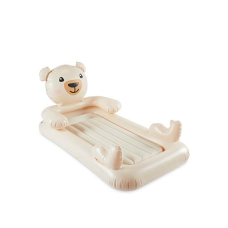 66814 Детский надувной матрас 114х178х71см "Bear Kidz Travel" с ручным насосом, 3-6 лет