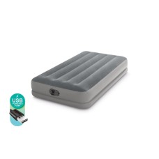 64112 Надувной матрас 99х191х30см "Prestige" со встр. USB насосом, до 136кг