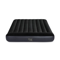 64150 Надувной матрас Pillow Rest Classic Fiber-Tech, 152 х 203 х 25 см, c встроенным насосом