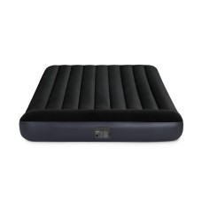 64150 Надувной матрас Pillow Rest Classic Fiber-Tech, 152 х 203 х 25 см, c встроенным насосом