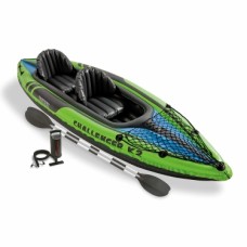 68306 Лодка Challenger К2, 351 х 76 х 38 см, алюминиевые вёсла 213 см, ручной насос, до 160 кг